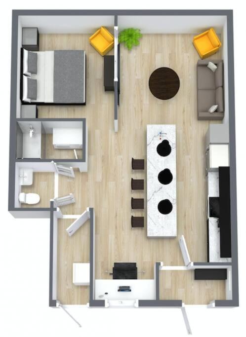 Loft Style Industriel-Centre-Ville+Parking Gratuit Quebec City Phòng bức ảnh