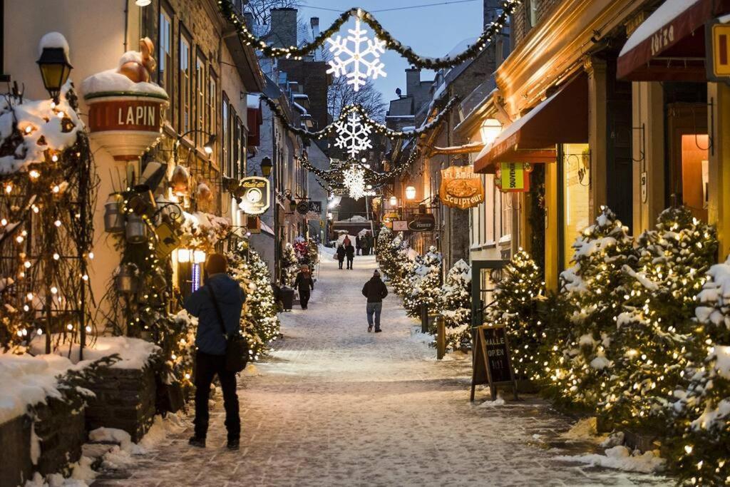 Loft Style Industriel-Centre-Ville+Parking Gratuit Quebec City Phòng bức ảnh
